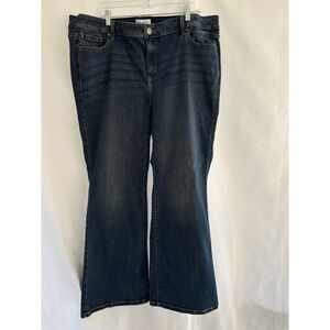 Lane Bryant Jeans 22 Flex Magic Waistband Signature Fit Mid Rise Boot